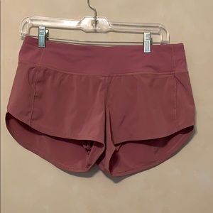Lululemon speed up short size 6